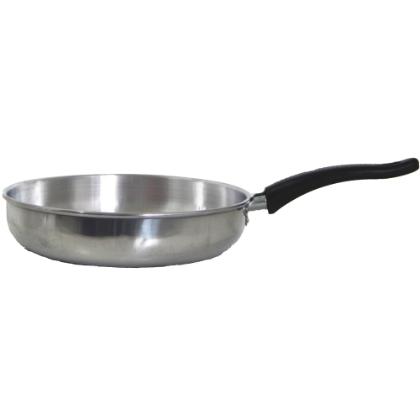 Frigideira Polida 26cm Rasa - Prata - Ipam