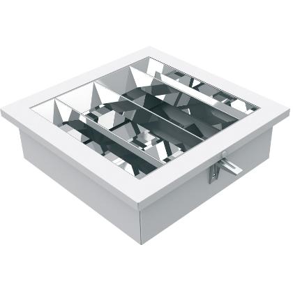Luminária De Embutir Alumínio 2 Lâmpadas 20w E-27 Br 0001 - Glight