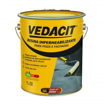 Resina Acrílica Impermeável Vedacit 18l