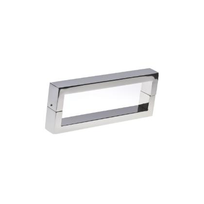 Puxador Monte Carlo Aço Inox Polido 800mm Prata - Hastvel