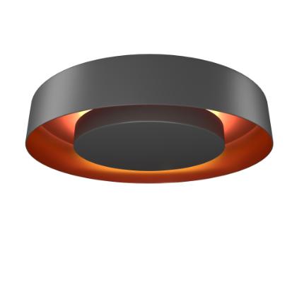 Plafon De Sobrepor 51cm Cobre Or1528 - Orluce