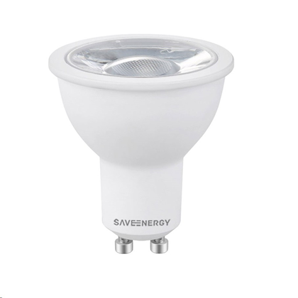Lâmpada Led Mr16 Gu10 4,8w Luz Neutra Bivolt Branca - Save Energy