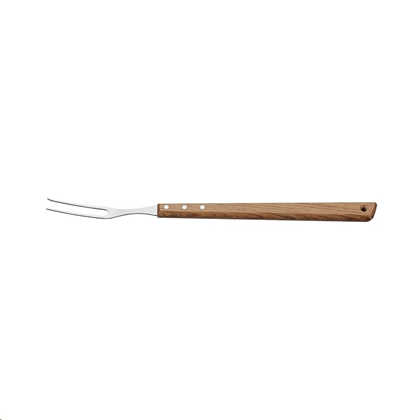 Garfo Trinchante De Aço Inox 46cm Marrom Claro - Tramontina