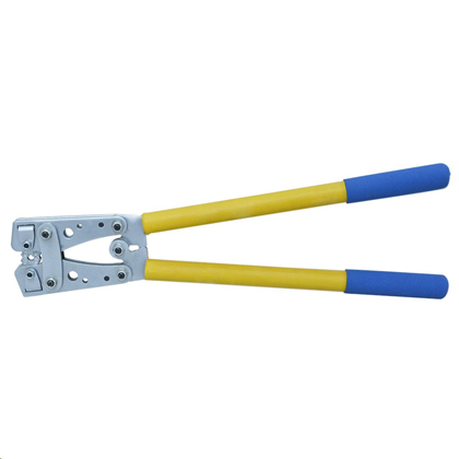Alicate De Compressão Matriz He-650 Amarelo E Azul - Hikari