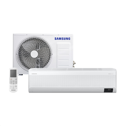 Ar Condicionado Samsung High Wall Wind Free Connect 18000 Btus 220v - Frio Ar18cvfaawknaz