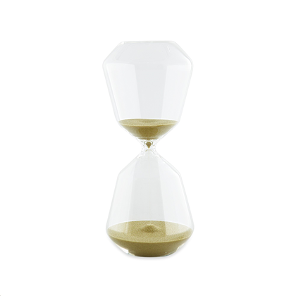 Ampulheta 15 Minutos 7,5x16cm - Mart Decor