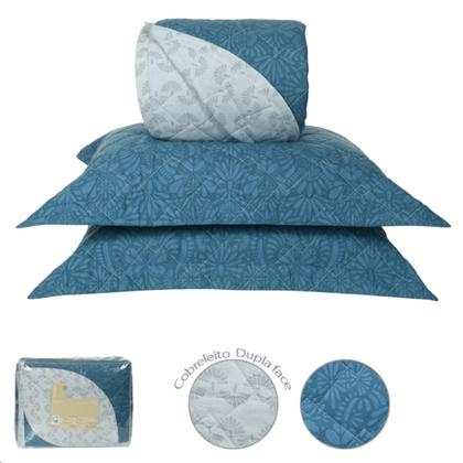 Kit Cobre Leito Queen 3 Peças 180 Fios Queen - Dea