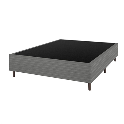Base Para Cama Box Queen Resistence 158x198 Cm Cinza - Umaflex